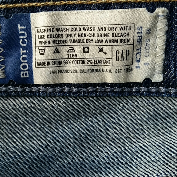 Gap 1969 Boot Cut Jeans - Picture 5 of 6